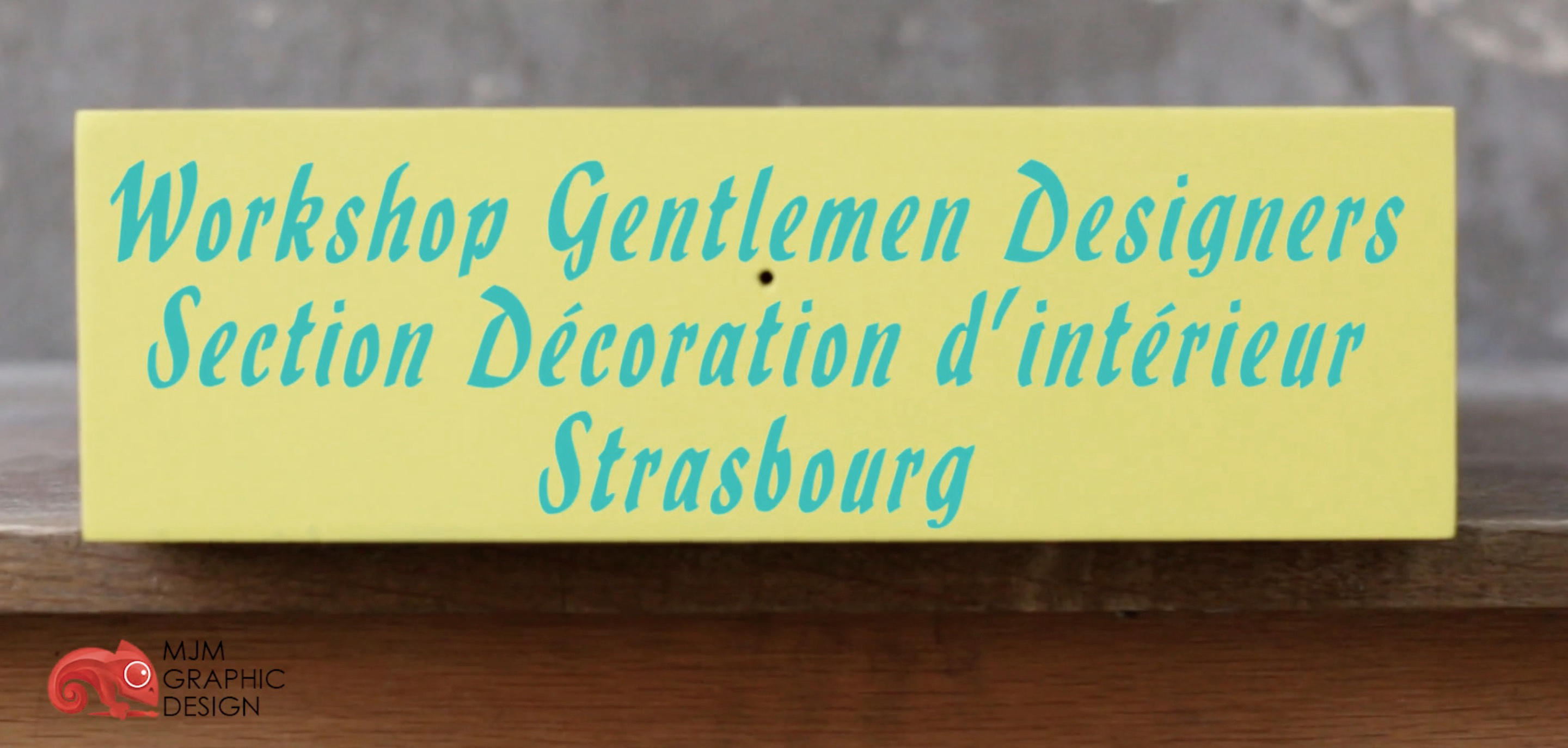 Workshop MJM et Gentlemen Designers