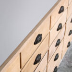 Comptoir ancien bois magasin boutique bar caisse clair tiroir