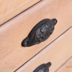 Comptoir ancien bois magasin boutique bar caisse clair tiroir