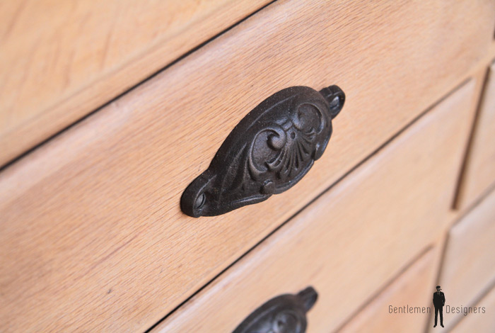 Comptoir ancien bois magasin boutique bar caisse clair tiroir