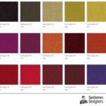 Nuancier tissus Gentlemen Designers
