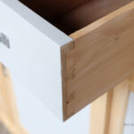 Comptoir ancien bois magasin boutique bar caisse clair tiroir
