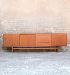 Enfilade scandinave en teck, sweden, Nils Jonsson