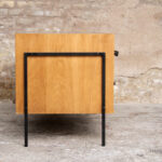 Comptoir ancien bois magasin boutique optique caisse clair tiroir