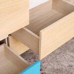 Grande commode vintage sur mesure made in france chene