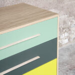 Grande commode vintage sur mesure made in france chene