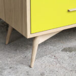 Grande commode vintage sur mesure made in france chene