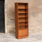 Meuble de rangement, étagères vintage, scandinave en teck