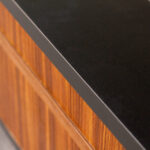 Meuble vinyle enfilade scandinave vintage teck