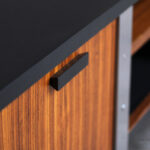 Meuble vinyle enfilade scandinave vintage teck