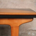 Table vintage scandinave teck graphique rallonge