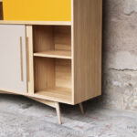 Buffet vaisselier chine clair sur mesure made in france