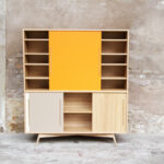 Buffet vaisselier chine clair sur mesure made in france
