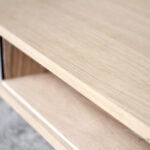 Table basse caisson style vintage sur mesure made france