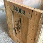 Caisses anciennes en bois massif, transport, vin, fruit…petit modele