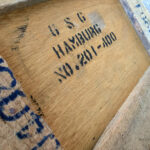 Caisses anciennes en bois massif, transport, vin, fruit…petit modele