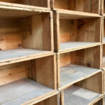 38 Caisses anciennes en bois massif, transport, vin, fruit… grand modele
