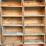 38 Caisses anciennes en bois massif, transport, vin, fruit… grand modele