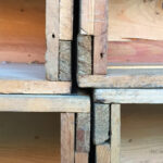 Caisses anciennes en bois massif, transport, vin, fruit…petit modele