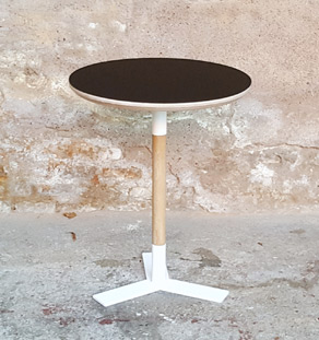 Table bistrot ronde sur mesure fabriquée en France