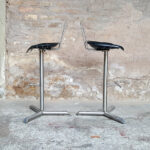 Tabouret vintage haut siège de tracteur en métal gentlemen designers