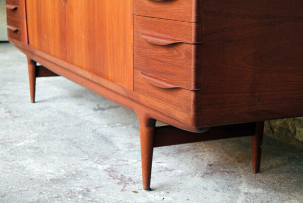 Enfilade vintage danoise teck, scandinave, J.Andersen, mobelfabrik