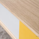 Meuble tv hifi bas bois épuré scandinave couleur petit compas gentlemen designers vintage enfilade