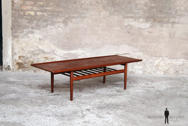 Table basse danoise scandinave en teck, Grete Jalk, Glostrup