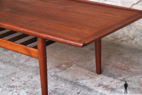 Table basse danoise scandinave en teck, Grete Jalk, Glostrup