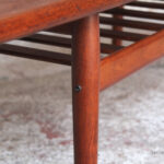 Table basse danoise scandinave en teck, Grete Jalk, Glostrup