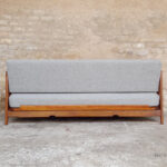 Canapé daybed vintage scandinave en teck. A.W.Iversen, Kvadrat gentlemen designers