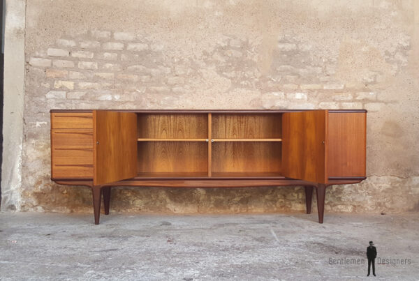 Enfilade buffet vintage, scandinave, teck J.Andersen,mobelfabrik