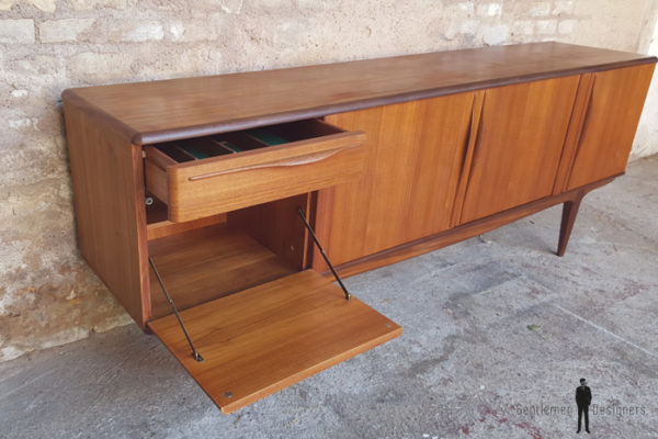 Enfilade buffet vintage, scandinave, teck J.Andersen,mobelfabrik