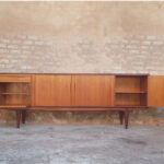 Enfilade buffet vintage, scandinave, teck J.Andersen,mobelfabrik