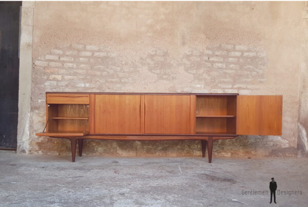 Enfilade buffet vintage, scandinave, teck J.Andersen,mobelfabrik