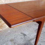 Table à rallonges scandinave en teck, Andersen, Danemark gentlemen designers extensible bon état