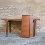 Table à rallonges scandinave en teck, Andersen, Danemark gentlemen designers extensible bon état