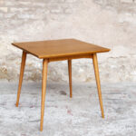 Table_repas_vintage_carre_chene_massif_doree_teck_mobilier_creation_sur_mesure_design_annee_60_bois_france_made_gentlemen_designers_strasbourg_alsace_francais_lyon_paris_ecologique_02