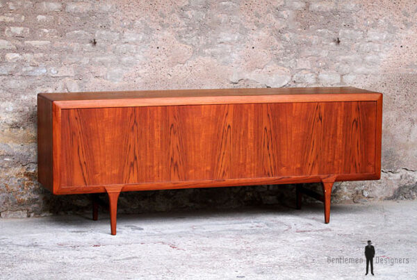 Enfilade scandinave vintage en teck, années 60, Danemark gentlemen designers