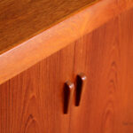 Enfilade scandinave vintage en teck, années 60, Danemark gentlemen designers