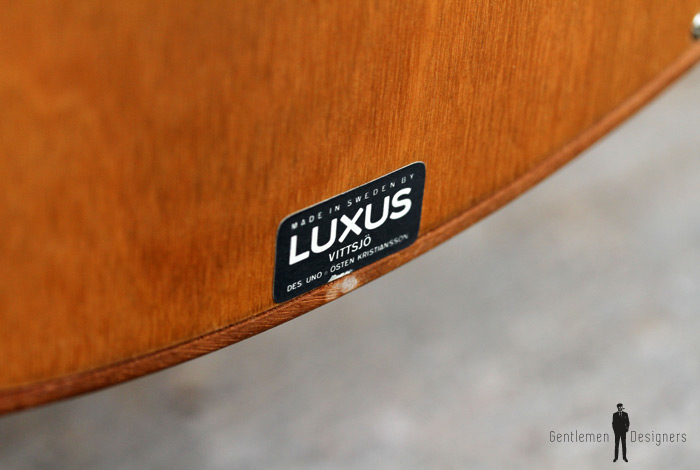 Miroir pivotant scandinave années 60, design Luxus, Kristiansson gentlemen designers
