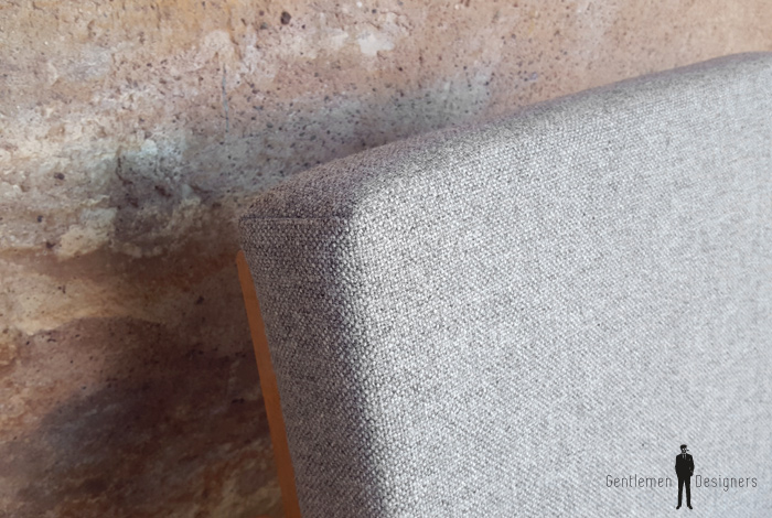 GENTLEMEN DESIGNERS // Paire de fauteuils scandinave vintage, tissu Kvadrat, rénovés