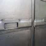 Armoire deux portes, vestiaire, rangement en métal, style indus Gentlemen Designers