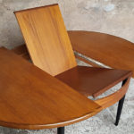 table_manger_ronde_pieds_noir_teck_vintage_unique_original_gentlemen_designers_strasbourg_paris_alsace_handschuheim_bas-rhin_france-(6)