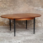 table_manger_ronde_pieds_noir_teck_vintage_unique_original_gentlemen_designers_strasbourg_paris_alsace_handschuheim_bas-rhin_france-(7)