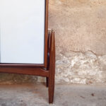 Enfilade vintage scandinave, teck, 4 tiroirs, 4 portes