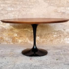 Table_teck_massif_birmanie_ovale_pied_noir_tulipe_sur_mesure_vintage_unique_original_gentlemen_designers_strasbourg_paris_alsace_handschuheim_bas-rhin_france-(1)