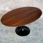 Table_teck_massif_birmanie_ovale_pied_noir_tulipe_sur_mesure_vintage_unique_original_gentlemen_designers_strasbourg_paris_alsace_handschuheim_bas-rhin_france-(1)