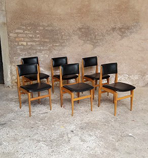 lot_4_chaises_skai_noir_chene_sur_mesure_vintage_unique_original_gentlemen_designers_strasbourg_paris_alsace_handschuheim_bas-rhin_france-vignette