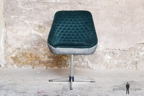 Fauteuil_tissus_vert_gris_texture_volume_pieds_metal_sur_mesure_vintage_unique_original_gentlemen_designers_strasbourg_paris_alsace_handschuheim_bas-rhin_france-(1)